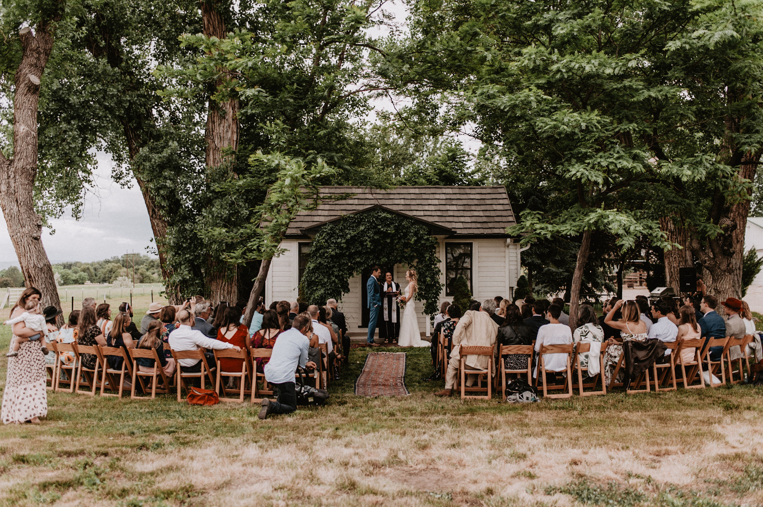 simple Colorado wedding ceremony location